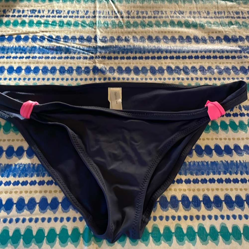 Navy blue and hot pink